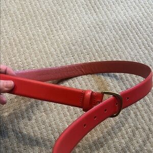 Banana Republic Red Leather Belt